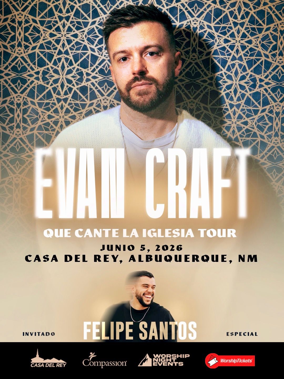 Evan Craft - Que Cante La Iglesia USA TOUR - ALBUQUERQUE, NM
